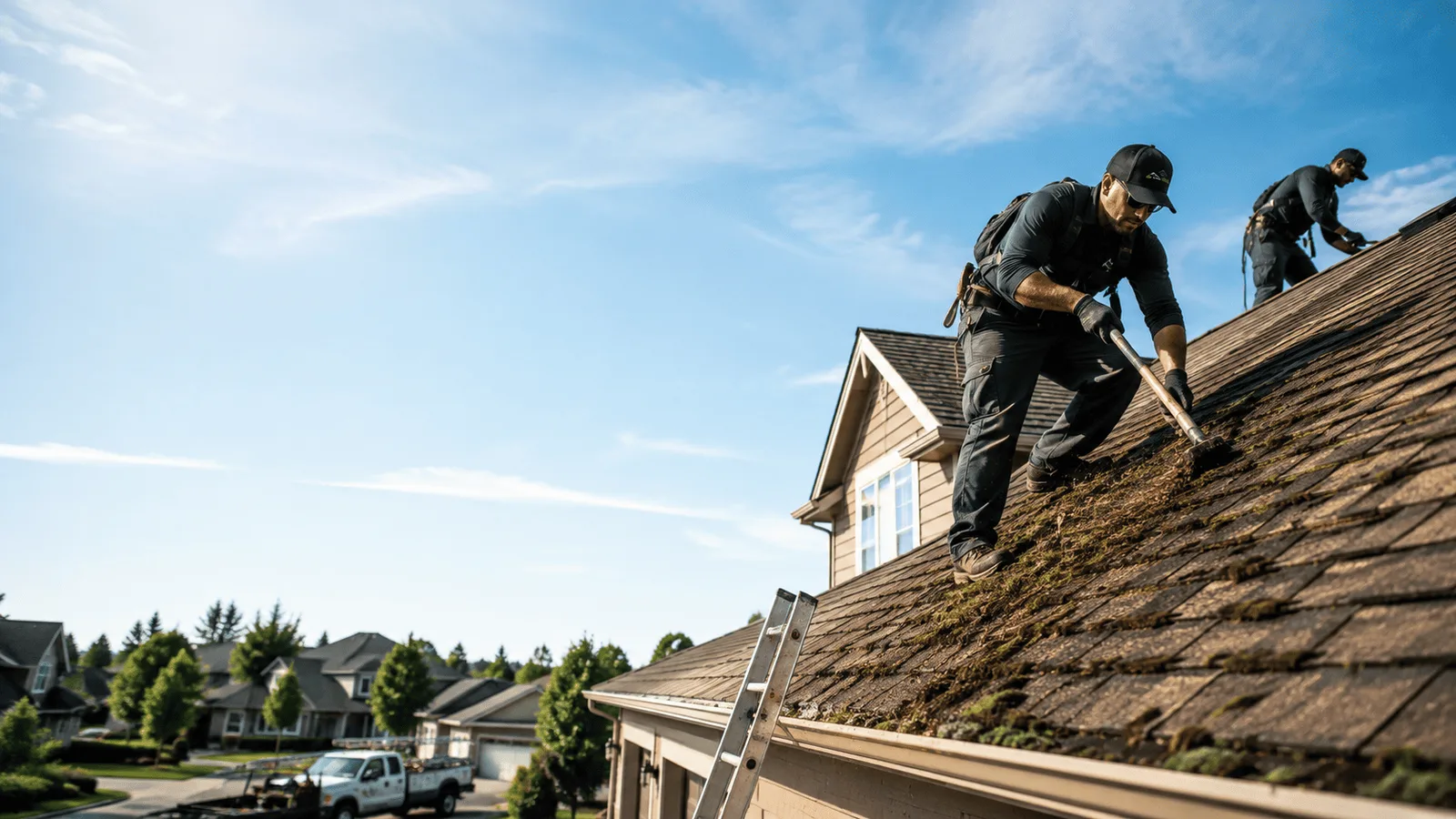 Roof Moss Removal in Tarzana, CA near me